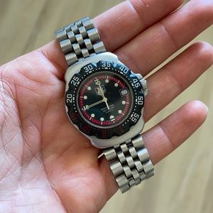 Vintage Tag Heuer Formula 1 Black Watch